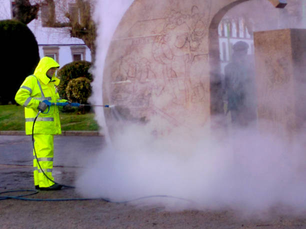 Pressure Washing Brick